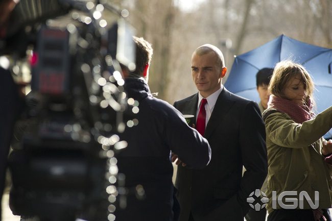 Rupert Friend en el rodaje de Agent 47