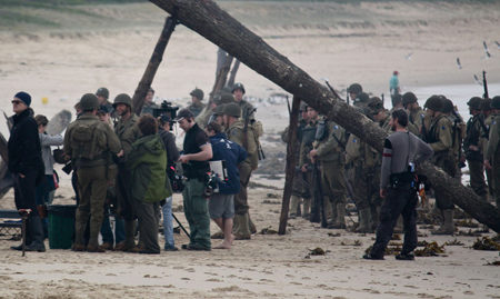 Curiosas imágenes en el set de 'Lobezno'