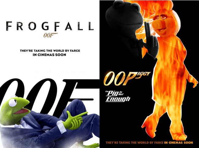 Poster James Bond 'El Tour de los Muppets'