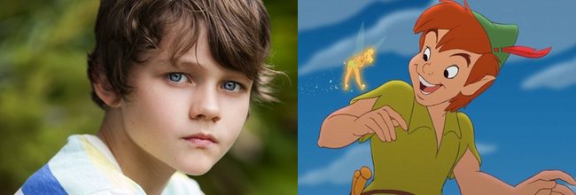 Levi Miller y Peter Pan