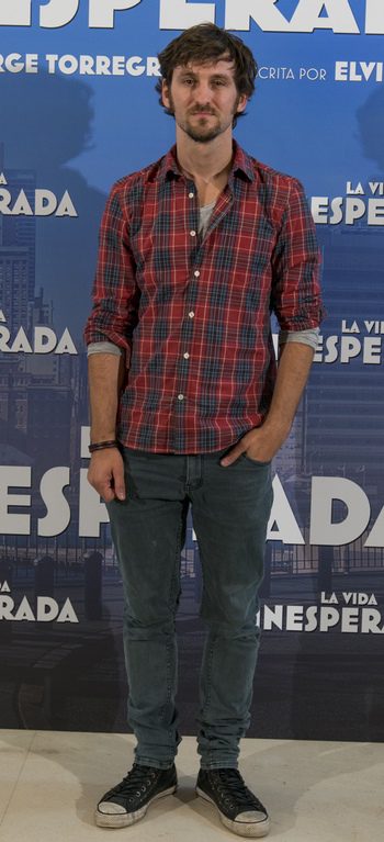 Raúl Arévalo presenta 'La vida inesperada' en Madrid