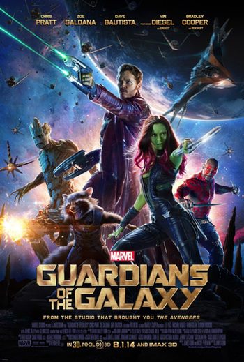 Nuevo póster e imágenes del rodaje de 'Guardianes de la Galaxia' con Chris Pratt