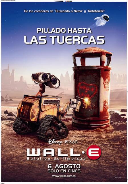 Cartel en castellano de 'Wall-E'