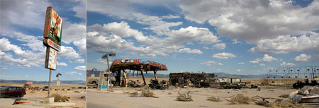 Foto del set de 'Terminator Salvation'