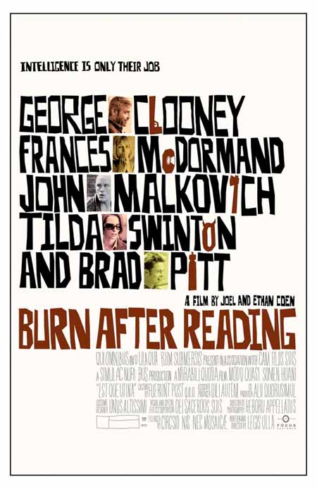 Dos nuevos carteles de 'Burn after reading'