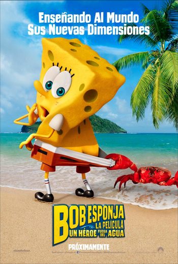 Bob Esponja un héroe fuera del agua