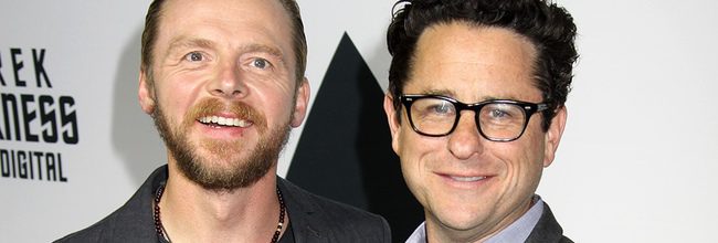 Simon Pegg y J.J. Abrams