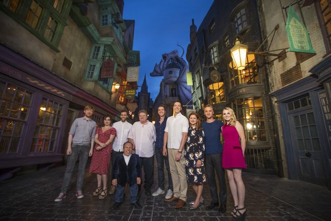 Actores de Harry Potter en el Wizarding World de Universal Studios