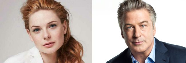 Rebecca Ferguson y Alec Baldwin