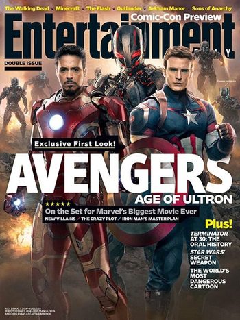 Portada 'Los Vengadores: La era de Ultron'