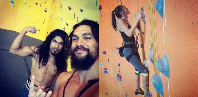 Gal Gadot y Jason Momoa