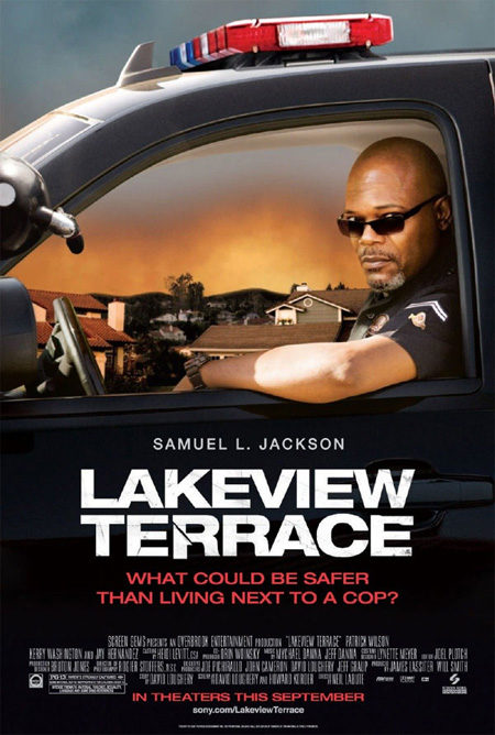 Primer póster de 'Lakeview Terrace'