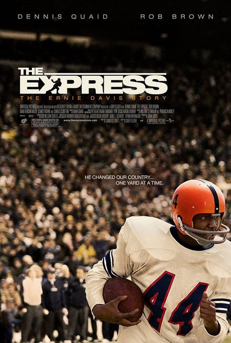 Primer cartel de 'The express'