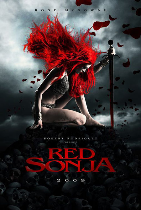 Carteles promocionales de 'Red Sonja'