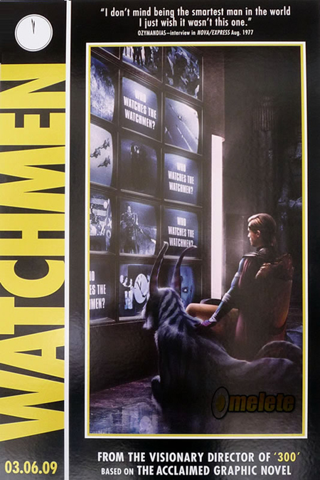 8 carteles promocionales de 'Watchmen'