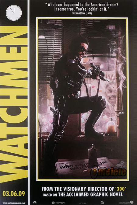 8 carteles promocionales de 'Watchmen'