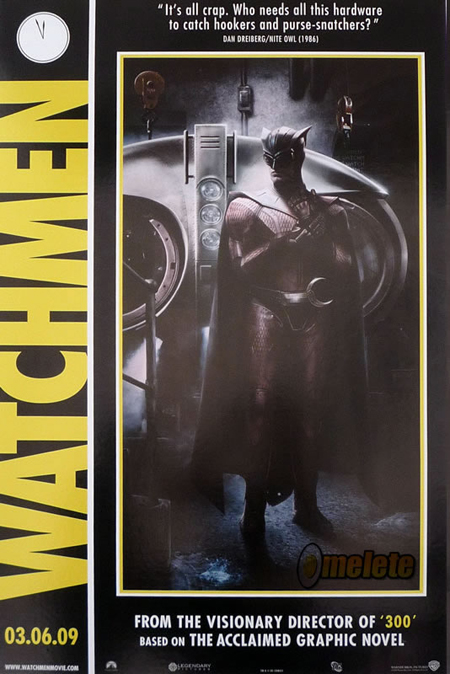 8 carteles promocionales de 'Watchmen'