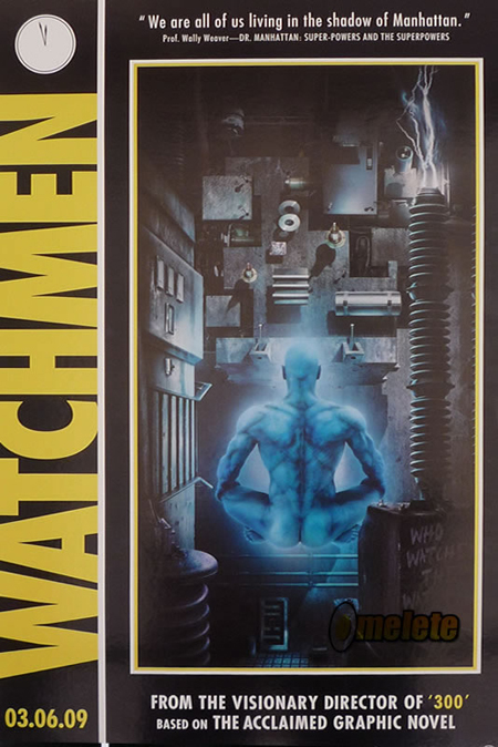 8 carteles promocionales de 'Watchmen'