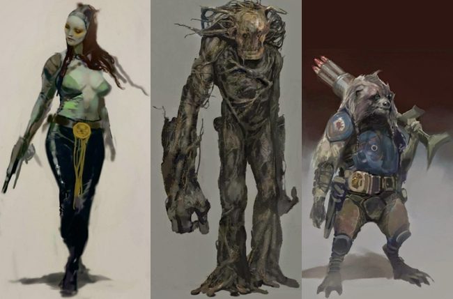 Concept Arts de Guardianes de la Galaxia