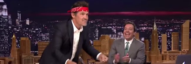 Josh Brolin en el programa de Jimmy Fallon