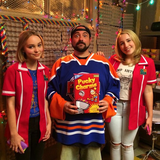 Kevin Smith, Harley Quinn y Lily-Rose Depp