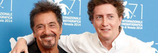 Al Pacino y David Gordon Green en la Mostra de Venecia