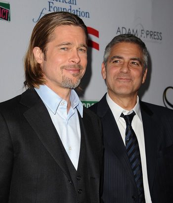 George Clooney - Brad Pitt