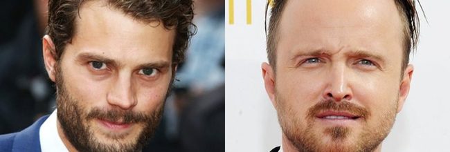 Aaron Paul y Jamie Dornan