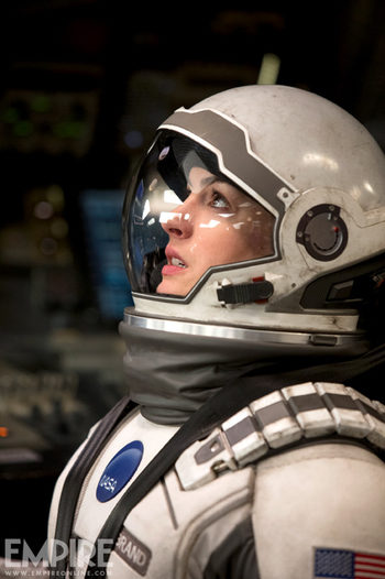  Anne Hathaway en Interstellar