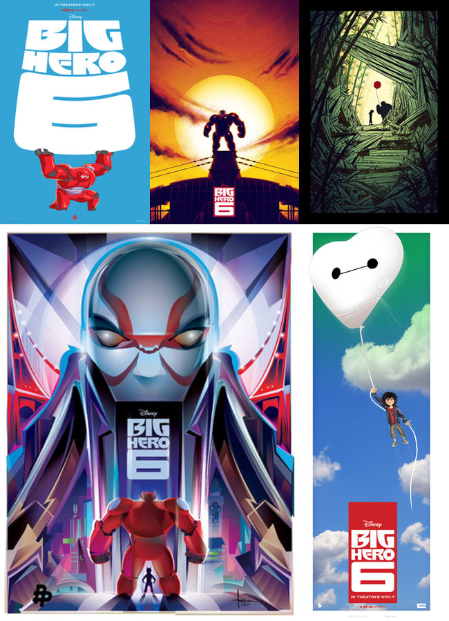  Posters Big Hero 6