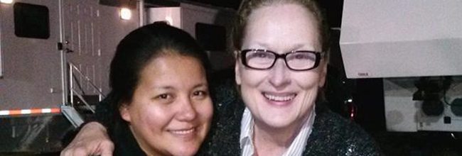 Misty Upham y Meryl Streep