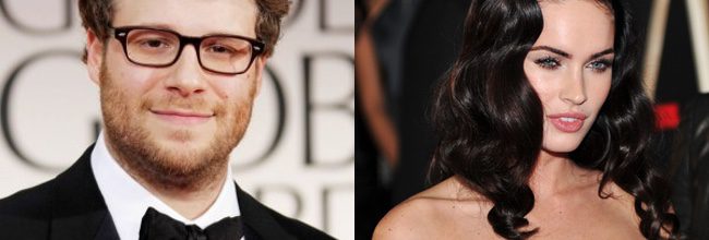  Seth Rogen y Megan Fox