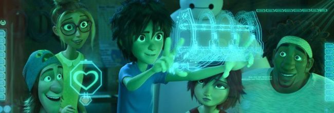  Metraje inédito de 'Big Hero 6', la nueva película de Disney