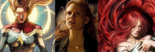 Capitán Marvel, Jessica Chastain y Medusa