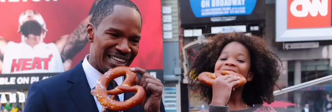 Jamie Foxx y Quvenzhané Wallis