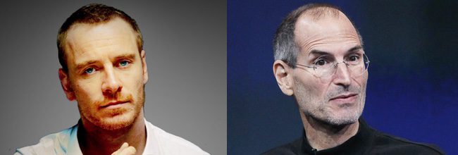 Michael Fassbender y Steve Jobs