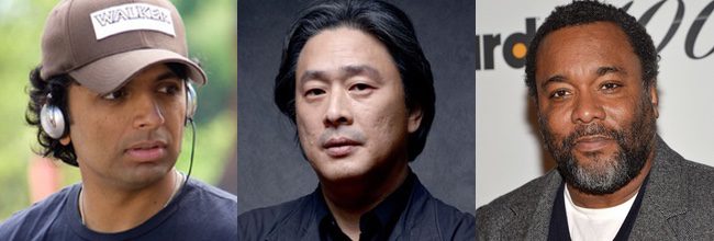  M. Night Shyamalan, Park Chan-Wook y Lee Daniels ya cuentan con nuevos proyectos en sus agendas