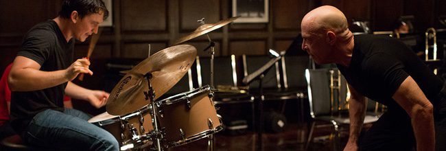  Miles Teller y J.K. Simmons en 'Whiplash'