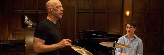 Miles Teller y J.K. Simmons en 'Whiplash'