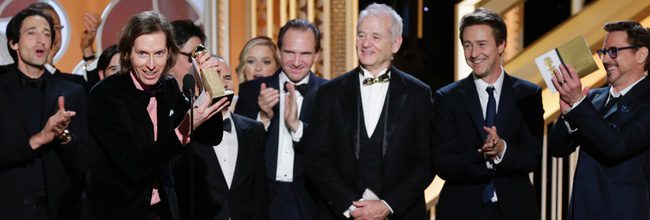 El Gran Hotel Budapest en los Globos de Oro 2015