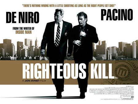 Nuevo póster para 'Righteous kill'