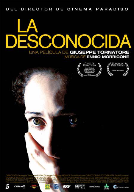 Cartel en español de 'La desconocida'