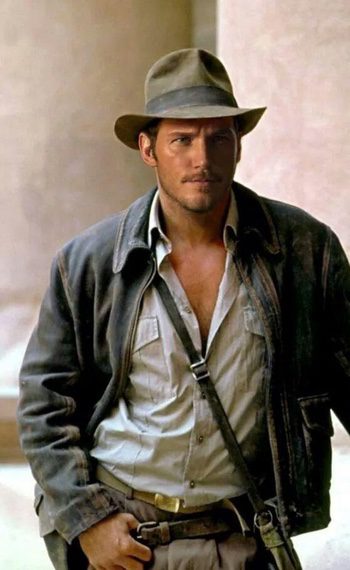 Chris Pratt como Indiana Jones