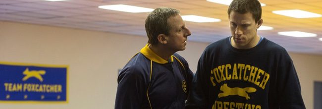 Steve Carell y Channing Tatum en 'Foxcatcher'