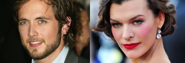  Justin Chatwin y Milla Jovovich