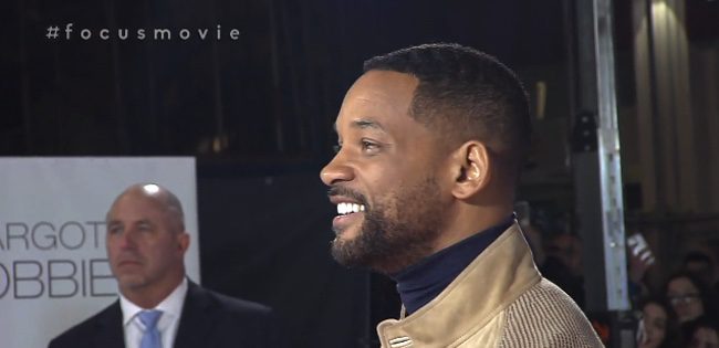 Will Smith en el fan event de Focus en Londres