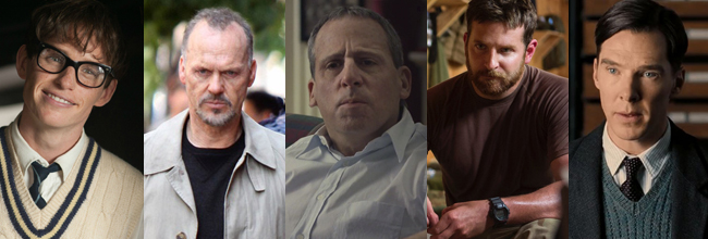 Oscar 2015: Los candidatos a mejor actor y actriz protagonista