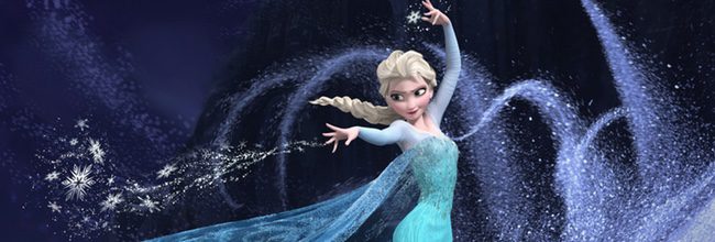  Elsa en la cinta de animación 'Frozen'