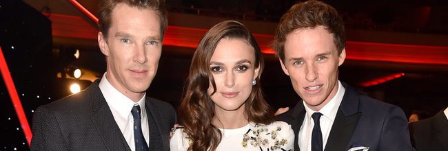  Benedict Cumberbatch, Keira Knightley, Eddie Redmayne