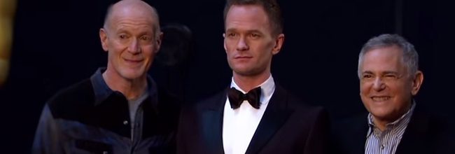  Neil Patrick Harris con Neil Meron y Craig Zadan